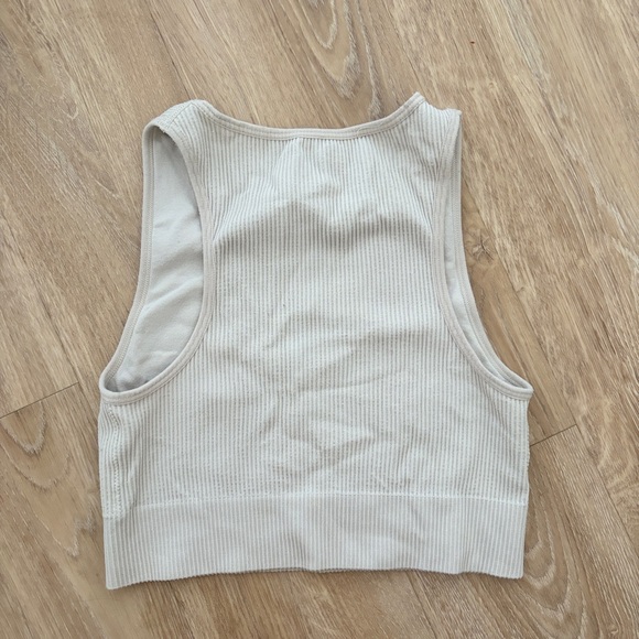 GARAGE RIBBED CROP TANK TOP - Picture 3 of 4